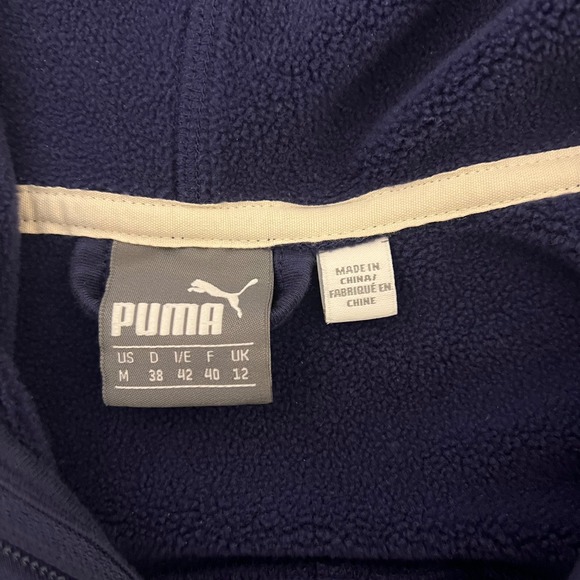 Puma Warmcell Full Zip Hoodie Jacket Purple Womens Size M Athletic Athleisure - Picture 8 of 11